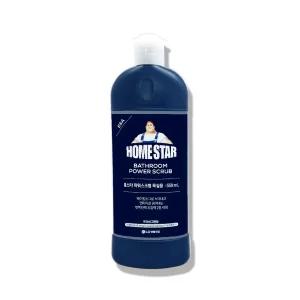홈스타 파워스크럽 욕실용 550ml 프레쉬 그린향 x 10개 I 베이킹소다 연마제 이엔에이 욕실청소 세정제