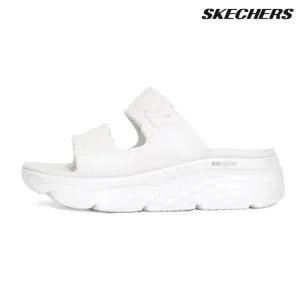 스케쳐스 우먼스 맥스 쿠셔닝 포미 슬리퍼 샌들 (111125-WHT)