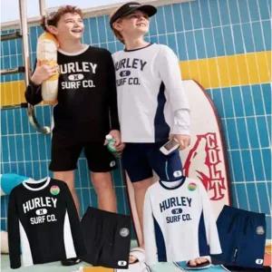 나이키 NIKE키즈 NIKE키즈105~170헐리키즈UPF래쉬가드셋업수영복세트 H252ST111P 351795