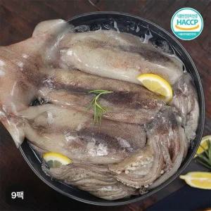 2025년 햇 국내산 손질 통오징어 160g (2미)X9팩 (총 18미)