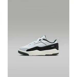 NIKE 조던 플라이트 코트 리틀키즈 신발 - 화이트/세일/블랙 HF3332-112