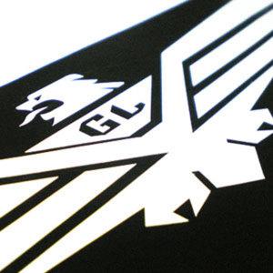 란시아(ransia) 골드윙 로고 스티커 /레터링 엠블럼 데칼 차량용 튜닝 레터링 스크래치 차량 흠집