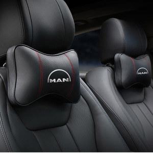MAN TGX TGM TGA TGS TGE 자동차 머리 받침 목 베개, 자동차 목 쿠션 메모리 폼, 파 패션 자동차 액세서리, 2