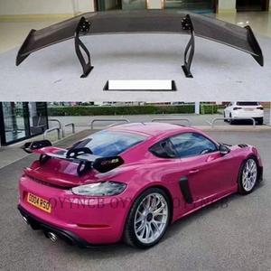 카본  리어 스포일러 테일 윙 포르쉐 카이맨 718 박스터 GT4 RS 스타일  외부 장식