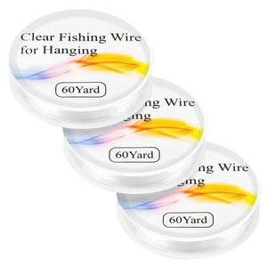 6PCS 낚싯줄 /와이어 보이지 않는 끈 & 공예 끈, 걸이 장식용 공예품용 낚싯줄, 비딩 및 공예품, 풍선 화환 낚싯줄