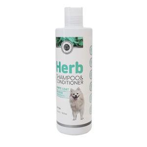 Herb 하얀강아지 흰개용 샴푸 린스 500ml 샤워용품 펫
