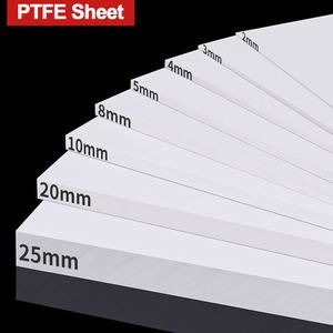 흰색 PTFE 보드 PTFE 시트 플레이트 블록 폴리테프 플레이트 부식 방지 가공 모델 가공 재료 두께 0.2  30m