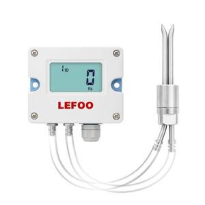 LEFOO 디지털 디스플레이 피토 튜브 송신기, 고온 차단 및 방진