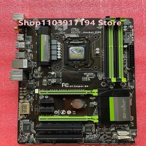 기가바이트 G1.Sniper B5 용 1150 핀 럭셔리 마더보드, M2 포트, PCI DDR3 6XSATA HDMI + DVI-D