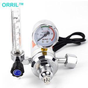 가스 압력 조절기, MIG 용접기용 CO2 히터 유량계, AC 36V
