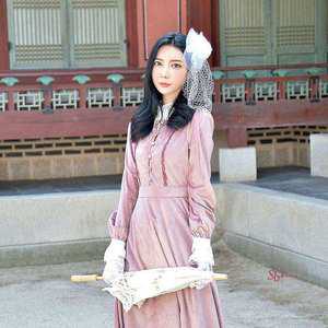 핑크 개화기 경성의복 블러셔 의상vwx805