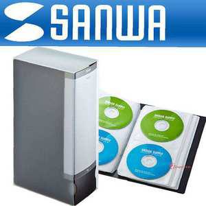 파일형 96매 보관함 DVD CD 블랙 케이스klm256