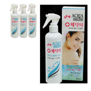 [프렌즈]때닥터 아쿠아필링 300ml 3개 목욕용품 목욕세제 때밀이