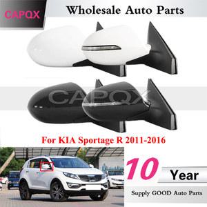 CAPQX 기아 스포티지 R 2011 2012 2013 2014 2015 2016 자동 외부 백미러 어셈블리 사이드 3 핀 5
