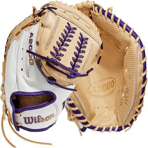 Wilson 2023 A2000 오브리 먼로 게임 모델 슈퍼 스킨 WBW10101834 34 인치 패스트 피치 캐처 미트