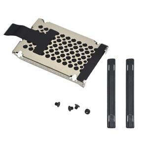 lenovo 호환 IBM Thinkpad X220 T420S 7 MM 용 HDD 캐디 고무 레일 커버 브래킷 트레이 뚜껑 나사
