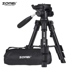 ZOMEI 카메라용 삼각대 캐논 니콘 DSLR 스마트폰용 경량 휴대용 탁상 여행 퀵 릴리스 플레이트