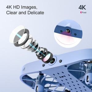 매빅3 JJRC H107 미니 그리드 Quadcopter 드론 4K 헬리콥터 장난감 헤드리스 360 학위 플립 LED 어린이 소