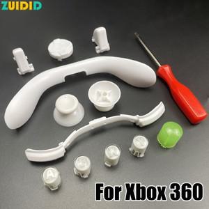 ZUIDID 1Set 풀 세트 버튼 XBOX 360 xbox360  컨트롤러 용 T8 스크루 드라이버로 부품 수리