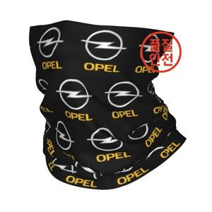 일회용 Opels 로고 반다나 넥 커버 프린트 독일 자동차 제조업체 마스크 스카프 다용도 발라클라바 하이킹