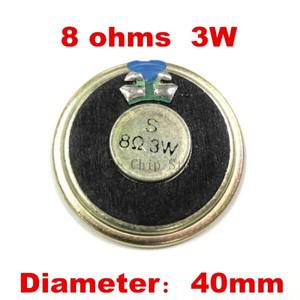 2PCS  초박형 미니 스피커 48 옴 3 와트 2W 3W 8R 4R 스피커 직경 40MM 4CM 두께 5.5MM 확성기