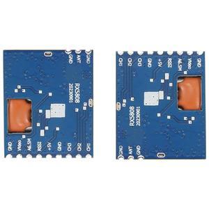 2Pcs RX5808 무선 오디오 수신기 모듈 주파수 위상 잠금 아날로그 AV 신호 출력 48CH SPI 모드'-AA68