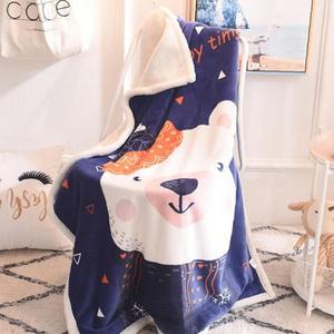 버디 극세사담요 북극곰 캐릭터 겨울블랭킷
