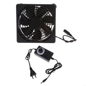 2CM 휴대용 3선 0V 220V 공기 송풍기 모뎀 TV 상자 수신기 DVR 플레이 스테이션 조정 가능한 속도 2000RPM