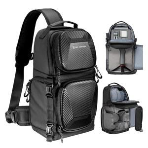 K&F 컨셉 카메라 슬링백 크로스바디백 하드쉘 숄더백팩 DSLR/SLR/미러리스 케이스 사진작가용 가방