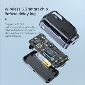 무선 리시버 송신기 어댑터, 자동차 TV 홈 스피커용 HIFI 오디오 3.5mm AUX MP3 플레이어, 블루투스 5.3, 2