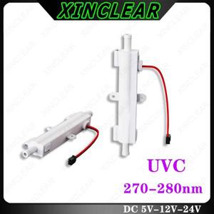 자외선 유리  UVC 265nm 270nm LED 라이트는 물 에어필터 소독  멸균에 사용됩니다.