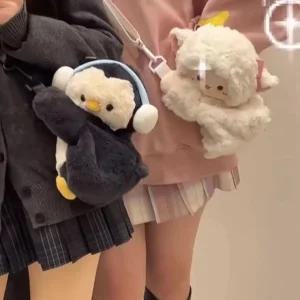 애착인형 키즈 미니 크로스백 휴대폰 가방 보조 멀티백 파우치