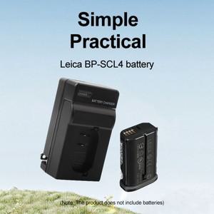 라이카 Q2 SL2 SL(TYP 601) 카메라용 BP-SCL4 여행용 충전기 배터리