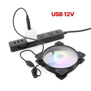 풀스피드 전압 스텝 업 USB to 4 핀 PC 선풍기 슬리브 전원 어댑터 케이블 A 수 소형 30 cm 50 100cm 12V 5