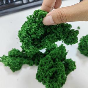 30G 소형 스폰지 클러스터 된 나무Diy 빌딩 모래 테이블Ho 철도 조경 레이아웃 재료 디오라마 키트 용 잔디