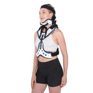 TJ039 Thoracolumbosacral TLSO Orthotics 휴대용 가슴 목 지원 교정 머리 및 목 버팀대
