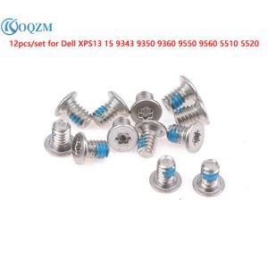 노트북 하단 케이스 나사 세트, 델 XPS13 15 9343 9350 9360 9550 9560 5510 5520 9365, 12