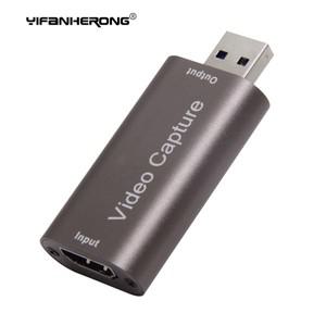 미니 비디오 캡처 카드 USB 2.0 3.0 PS4 게임용 HDMI 호환 비디오 그래버 레코드 박스 DVD 캠코더 HD 카메