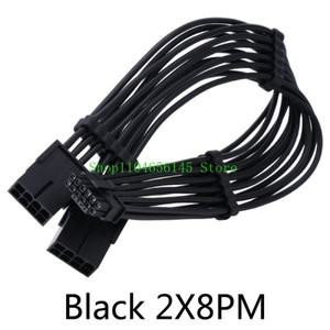 5ASD 2X 8pin Female to 12VHPWR PCIE 5.0 16PIN ATX3.0 RTX40 그래픽 카드 케이블