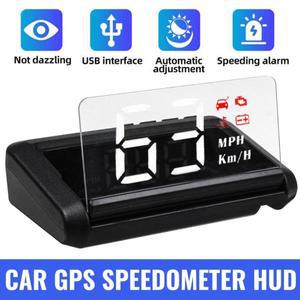 자동차hud 자동 G100 GPS 헤드업 디스플레이, 전자 HUD 프로젝터 디지털 속도계, 모든 차량용 액세서리