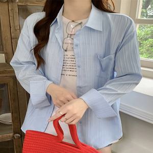 보헤미안 스타일 민소매 나시 티셔츠 미디 화이트 래쉬가드 셔츠 여하 아사 블라우스