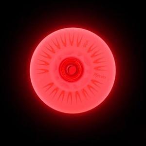 인라인 스케이트용 LED 플래시 휠, 성인 및 어린이용 롤러 휠 부품, 90A, 80mm, 76mm, 4 개