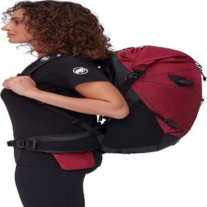 패션잡화 백팩 마무트 배낭 듀칸 스파인 28-35 여성 Ducan Spine Women blood red-black L