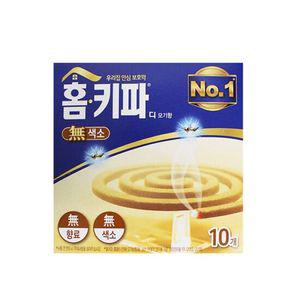 IS 홈키파 디 모기향 10개 2코일X5