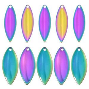 JJHXSM 10pcs 퀵 체인지 스피너 클레비스 13mm 스피너 블레이드 낚시 클레비스 크롤러 하네스 월아이 리그 스피드 클레비스