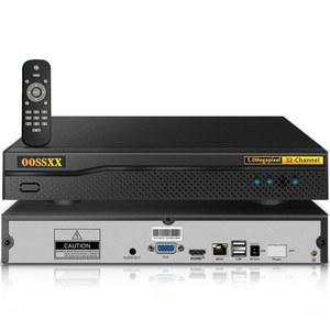 32채널 5.0메가픽셀 NVR 네트워크 비디오 레코더, 최대 32x 5MP IP 카메라 8TB 하드 드라이브 지원(HDD 미포함)