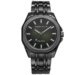 페리 엘리스 솔라 파워 남성용 시계 | 합금 팔찌 방수 아날로그 손목 42mm 케이스 Lelojes para Hombres 우아한 선물