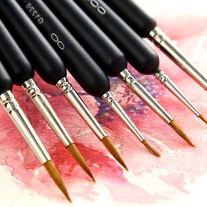 안료 수지 페인팅 펜 풀 세트, 손으로 그린 라인 드로잉 브러시