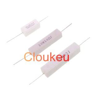 RX27 QSP 5% 시멘트 저항 5W 10W 20W, 10K 12K 15K 20K 22K 27K 30K 33K 39K 47K 50K 56K 62K 68K 75K 82K