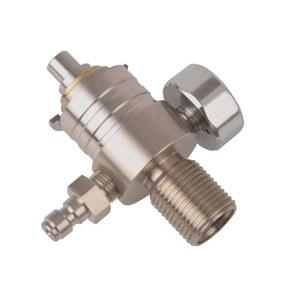 HPA 304 스테인리스강 에어탱크 공급 밸브, 가스 실린더 리필 커넥터, 소다스트림 어댑터, CO2 페인트볼 에어소프트 액세서리